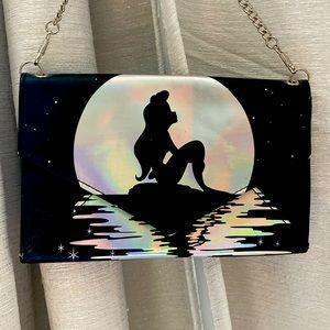 Little Mermaid wallet wristlet